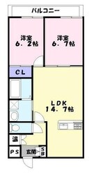 La Maison Claireの物件間取画像